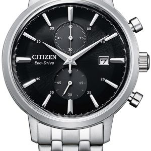 Citizen Herrklocka CA7060-88E Chrono Svart/Stål Ø42 mm