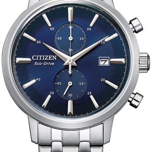 Citizen Herrklocka CA7060-88L Chrono Blå/Stål Ø42 mm