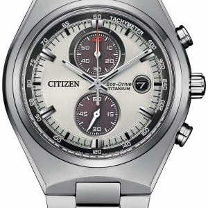 Citizen Herrklocka CA7090-87A Titanium Silverfärgad/Titan Ø43 mm