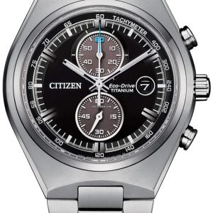 Citizen Herrklocka CA7090-87E Titanium Svart/Titan Ø43 mm