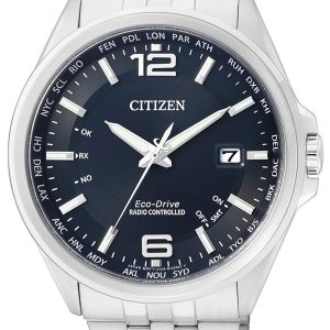 Citizen Herrklocka CB0010-88L Radio Controlled Blå/Stål Ø43 mm