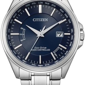 Citizen Herrklocka CB0250-84L Radio Controlled Blå/Stål Ø43 mm