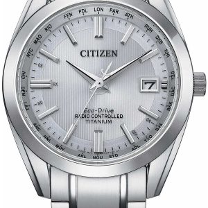 Citizen Herrklocka CB0260-81A Radio Controlled Silverfärgad/Titan