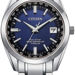 Citizen Herrklocka CB0260-81L Radio Controlled Blå/Titan Ø40 mm