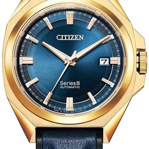 Citizen Herrklocka NB6012-18L Series 8 Blå/Läder Ø40 mm