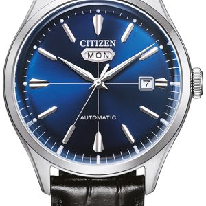 Citizen Herrklocka NH8390-20LE C7 Blå/Läder Ø40.2 mm