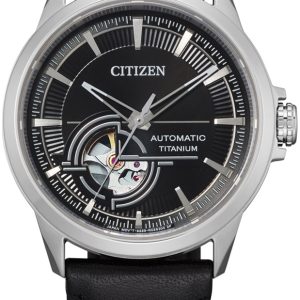 Citizen Herrklocka NH9120-11E Svart/Läder Ø41 mm