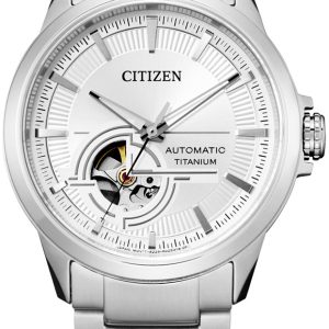 Citizen Herrklocka NH9120-88A Silverfärgad/Titan Ø41 mm