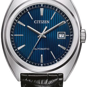 Citizen Herrklocka NJ0100-46L Classic Blå/Läder Ø42 mm