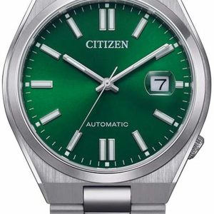 Citizen Herrklocka NJ0150-81X Mechanical Grön/Stål Ø40 mm