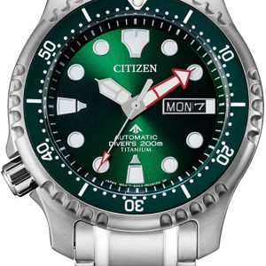 Citizen Herrklocka NY0100-50X Promaster Grön/Titan Ø42 mm