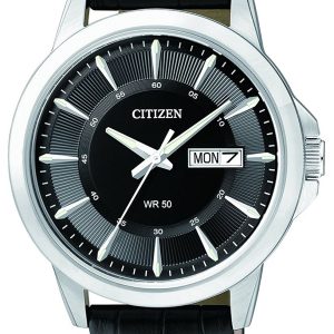 Citizen Leather Herrklocka BF2011-01E Svart/Läder Ø41 mm