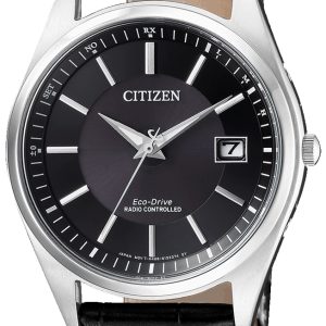 Citizen Radio Controlled Herrklocka AS2050-10E Svart/Läder Ø39 mm