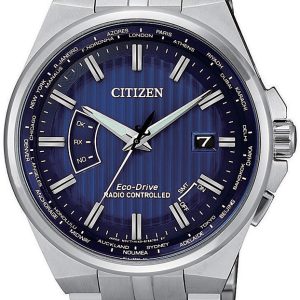 Citizen Radio Controlled Herrklocka CB0160-85L Blå/Stål Ø42 mm