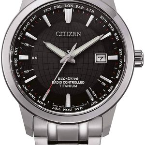 Citizen Radio Controlled Herrklocka CB0190-84E Svart/Titan Ø43 mm