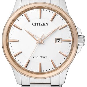 Citizen Sport Herrklocka BM7294-51A Vit/Roséguldstonat stål Ø40 mm