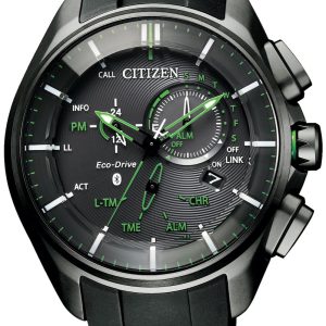 Citizen Titanium Herrklocka BZ1045-05E Svart/Gummi Ø48 mm