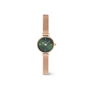 Daniel Wellington DW Klocka Petite Mini Emerald Melrose 19mm Rose Gold