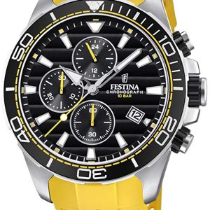 Festina 99999 Herrklocka F20370-2 Svart/Gummi Ø44.3 mm