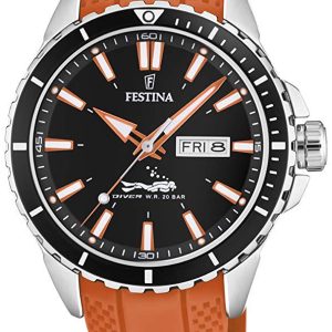 Festina 99999 Herrklocka F20378-5 Svart/Gummi Ø45 mm