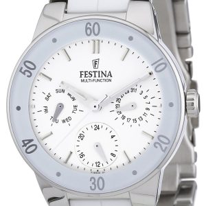 Festina Damklocka F16530-1 Sport Vit/Stål Ø35 mm