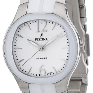 Festina Damklocka F16626-1 Vit/Stål Ø32 mm