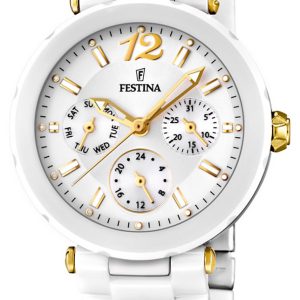 Festina Damklocka F16641-3 Sport Vit/Keramik Ø38 mm