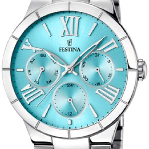 Festina Damklocka F16716-4 Boyfriend Blå/Stål Ø36.5 mm