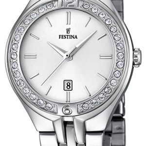 Festina Damklocka F16867-1 Vit/Stål Ø33 mm