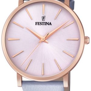 Festina Damklocka F20373-1 Rosa/Läder Ø38 mm