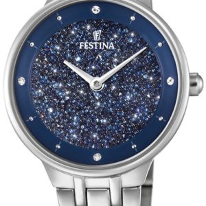 Festina Damklocka F20382-2 Mademoiselle Blå/Stål Ø30.5 mm