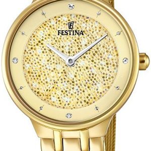 Festina Damklocka F20386-2 Mademoiselle Gulguldstonad/Gulguldtonat