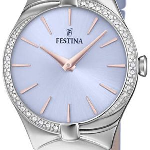 Festina Damklocka F20388-2 Mademoiselle Blå/Läder Ø31 mm