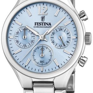 Festina Damklocka F20391-3 Blå/Stål Ø36 mm