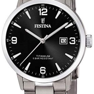 Festina Damklocka F20436-3 Svart/Titan Ø32 mm