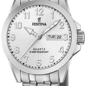 Festina Damklocka F20455-1 Classic Silverfärgad/Stål Ø30 mm