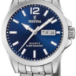 Festina Damklocka F20455-3 Blå/Stål Ø30 mm