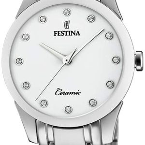 Festina Damklocka F20499-1 Vit/Keramik Ø35 mm