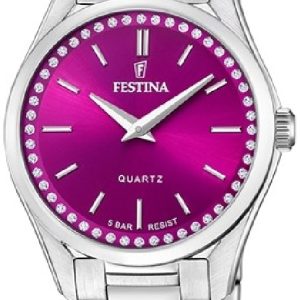 Festina Damklocka F20583-2 Mademoiselle Rosa/Stål Ø35 mm