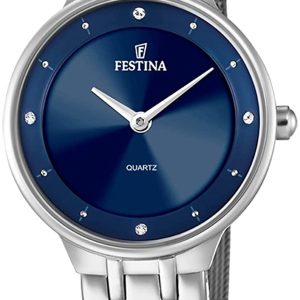 Festina Damklocka F20597-3 Mademoiselle Blå/Stål Ø30.5 mm