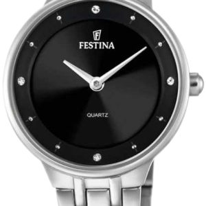 Festina Damklocka F20600-4 Mademoiselle Svart/Stål Ø30.5 mm