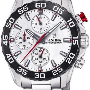 Festina F20457-1 Junior Vit/Stål Ø36 mm