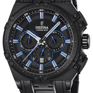 Festina Herrklocka F16969-2 Sport Svart/Stål Ø44 mm