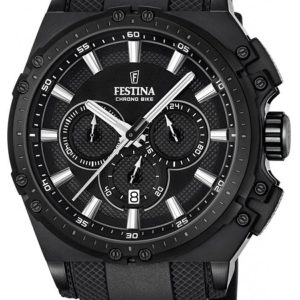 Festina Herrklocka F16971-1 Sport Svart/Gummi Ø44 mm