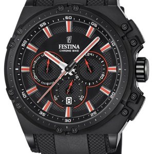 Festina Herrklocka F16971-4 Sport Svart/Gummi Ø44 mm