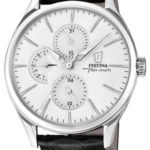 Festina Herrklocka F16992-1 Vit/Läder Ø41 mm