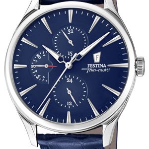 Festina Herrklocka F16992-2 Blå/Läder Ø41 mm