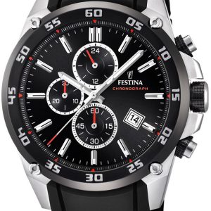 Festina Herrklocka F20330-5 Svart/Gummi Ø46 mm