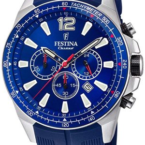 Festina Herrklocka F20376-1 Sport Blå/Gummi Ø47 mm