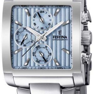 Festina Herrklocka F20423-1 Blå/Stål